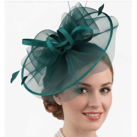 Accessories - 💚 Dark Teal Green 💚 Derby Hat